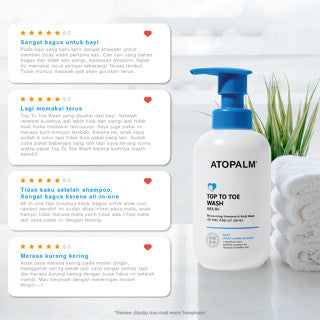 ATOPALM TOP TO TOE WASH 300 ML
