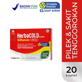 HERBACOLD FORTE SILFAMIN 300MG 20 CAPLET