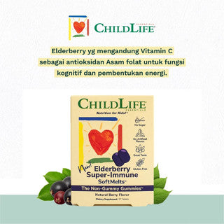 CHILDLIFE ELDERBERRY SUPER IMMUNE 30 GUMMIES