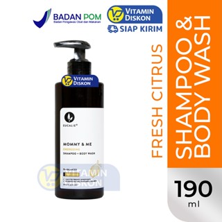 EUCALIE MOMMY AND ME ENERGIZING SHAMPOO AND BODY WASH 190 ML