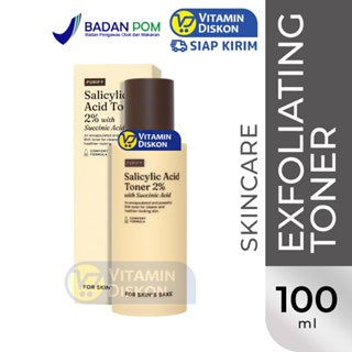 FOR SKIN'S SAKE FSS SALICYLIC ACID TONER 2% WITH SUCCINIC ACID 100 ML