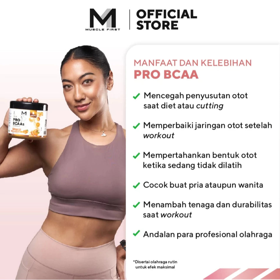 MUSCLE FIRST PRO BCAA 300GR ORANGE
