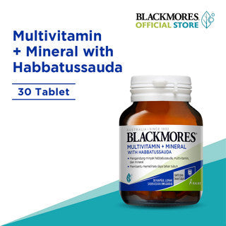 BLACKMORES MULTIVITAMINS PLUS MINERALS WITH HABBATUSSAUDA 30 CAPS
