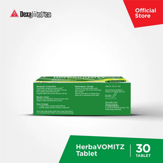 HERBAVOMITZ OBAT HERBA KEMBUNG DAN MUAL 30 TABLET