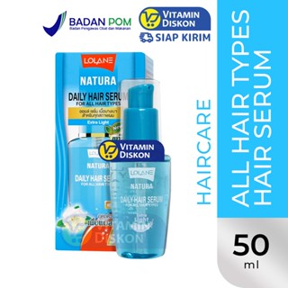 LOLANE NATURA DAILY HAIR SERUM FOR ALL HAIR TYPES 50 ML