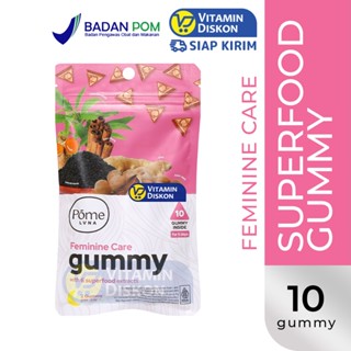 POME LVNA FEMININE CARE GUMMY - 10 GUMMY