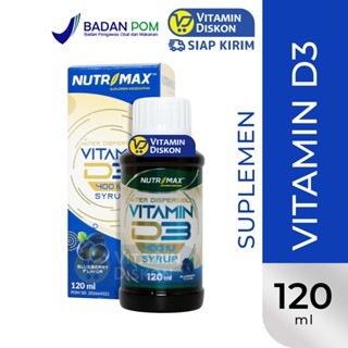 NUTRIMAX VITAMIN D3 400 IU SYRUP 120ML