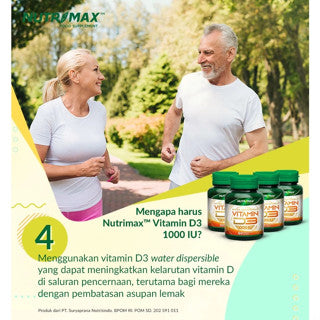 NUTRIMAX VITAMIN VIT D3 1000 IU 60 TABLET