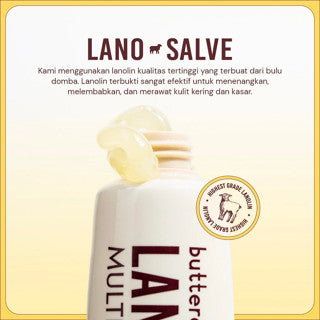 BUTTERED LANOSALVE MULTIPURPOSE BALM PINEAPPLE 10 GRAM