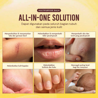 BUTTERED LANOSALVE MULTIPURPOSE BALM BANANA 10 GRAM