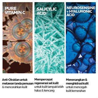 LA ROCHE POSAY PURE VITAMIN C12 SERUM ANTI WRINKLE ANTI OXYDANT RENOVATING SERUM 30ML