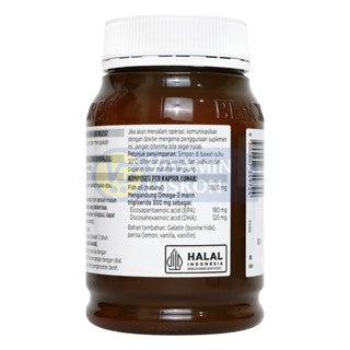 BLACKMORES ODOURLESS FISH OIL 1000 BPOM KALBE - 180 CAPS