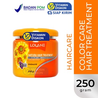 LOLANE NATURA HAIR TREATMENT FOR COLOR CARE SUNFLOWER EXTRACT AND BIOTIN 250 GR