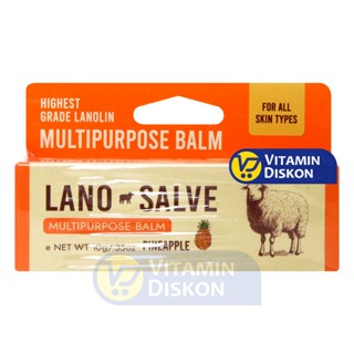 BUTTERED LANOSALVE MULTIPURPOSE BALM PINEAPPLE 10 GRAM