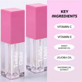 TEDDY CLUBS CLEAR LIP GLOSS WITH UV FILTER 3 ML