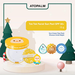 ATOPALM TOK TOK FACIAL SUN PACT SPF43 PA+++ 15GR