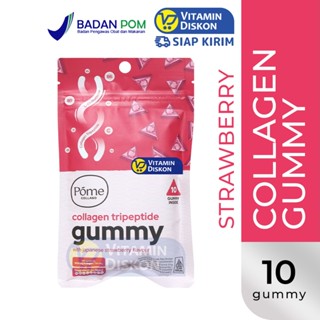 POME COLLAGEN TRIPEPTIDE WITH JAPANESE STRAWBERRY FLAVOUR - 10 GUMMY