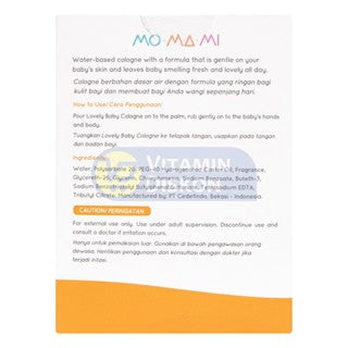 MOMAMI LOVELY BABY COLOGNE 100ML
