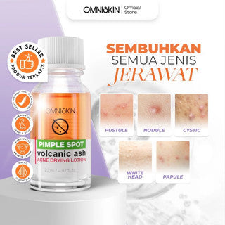 OMNISKIN CICA VOLCANIC ASH PIMPLE DRYING LOTION 20ML