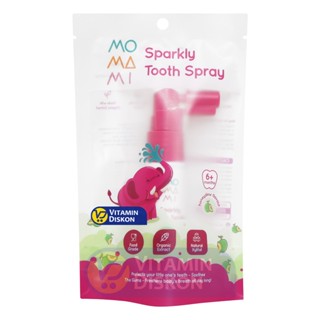 MOMAMI SPARKLY TOOTH SPRAY PEACH 20ML