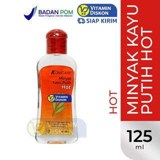 KONICARE MINYAK KAYU PUTIH HOT - 125 ML