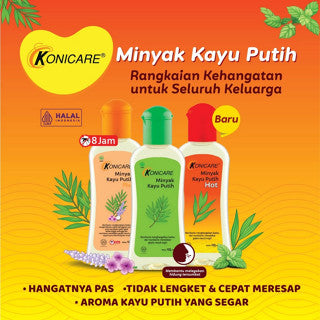 KONICARE MINYAK KAYU PUTIH HOT - 125 ML