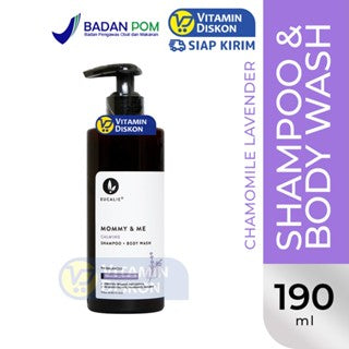 EUCALIE MOMMY AND ME CALMING SHAMPOO AND BODY WASH 190 ML