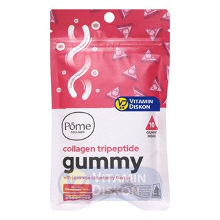 POME COLLAGEN TRIPEPTIDE WITH JAPANESE STRAWBERRY FLAVOUR - 10 GUMMY