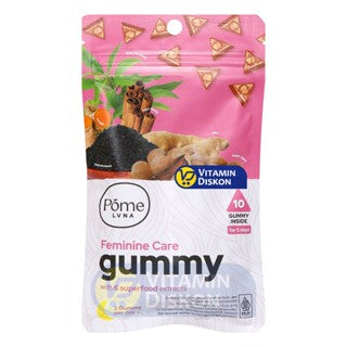 POME LVNA FEMININE CARE GUMMY - 10 GUMMY