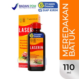 LASERIN MEMBANTU MEREDAKAN BATUK DAN MELEGAKAN TENGGOROKAN 110ML