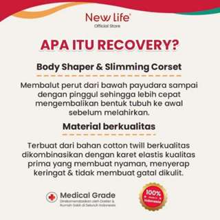 NEW LIFE RECOVERY CORSET PREMIUM XL