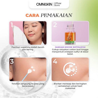 OMNISKIN CICA VOLCANIC ASH PIMPLE DRYING LOTION 20ML