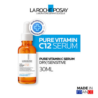 LA ROCHE POSAY PURE VITAMIN C12 SERUM ANTI WRINKLE ANTI OXYDANT RENOVATING SERUM 30ML
