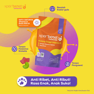 EXPERT BOOST GUMMY VITAMIN D 600 IU 7 DAYS