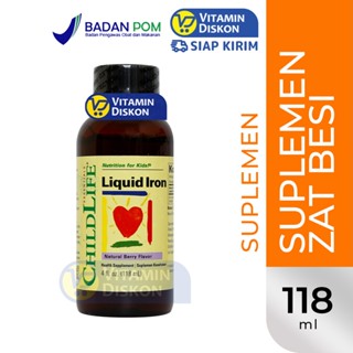 CHILD LIFE LIQUID IRON NATURAL BERRY FLAVOR 118ML