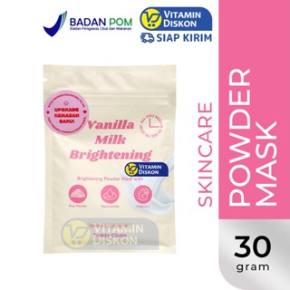 TEDDY CLUBS VANILLA MILK BRIGHTENING MASK 30GR