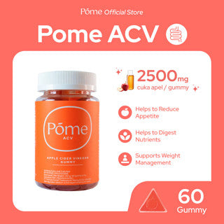POME APPLE CIDER VINEGAR MINT POMEGRANATE FLAVOUR - 10 GUMMY