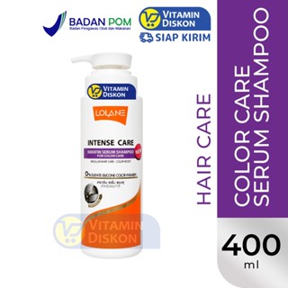 LOLANE INTENSE CARE KERATIN SERUM SHAMPOO FOR COLOR CARE 400 ML