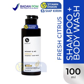 EUCALIE MOMMY AND ME ENERGIZING SHAMPOO AND BODY WASH 100 ML