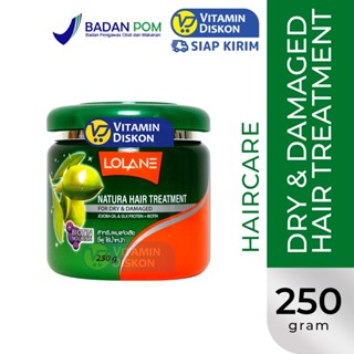 LOLANE NATURA HAIR TREATMENT JOJOBA OIL AND SILK PROTEIN AND BIOTIN 250 GR