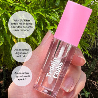 TEDDY CLUBS CLEAR LIP GLOSS WITH UV FILTER 3 ML