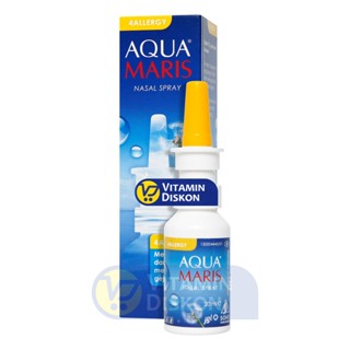 AQUA MARIS NASAL SPRAY FOR ALLERGY 20ML | Aquamaris Semprotan Hidung Alami Untuk Gejala Alergi