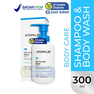 ATOPALM TOP TO TOE WASH 300 ML