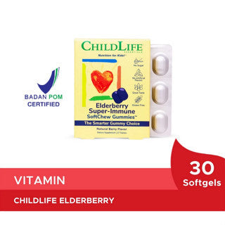 CHILDLIFE ELDERBERRY SUPER IMMUNE 30 GUMMIES