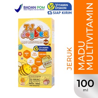 MADU TJ JOYBEE MADU MULTIVITAMIN RASA JERUK 100 ML | Membantu meningkatkan daya tahan tubuh anak