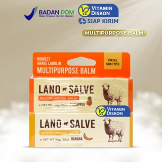 BUTTERED LANOSALVE MULTIPURPOSE BALM BANANA 10 GRAM