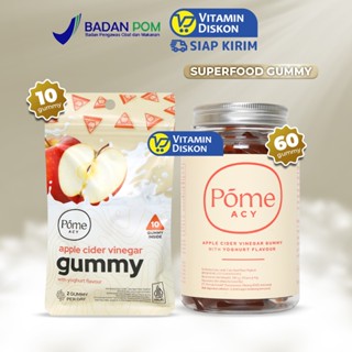 POME ACY APPLE CIDER VINEGAR GUMMY WITH YOGHURT FLAVOUR - 60 GUMMY