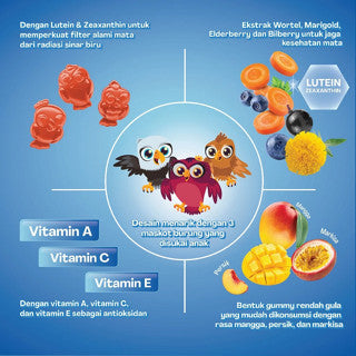 YOUVIT KIDS VITAMIN A+ LUTEIN ISI 7 PCS