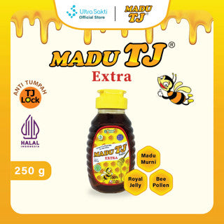 MADU TJ MURNI 250 GR | Meningkatkan Stamina, Daya Tahan Tubuh, Imunitas Dan Nafsu Makan