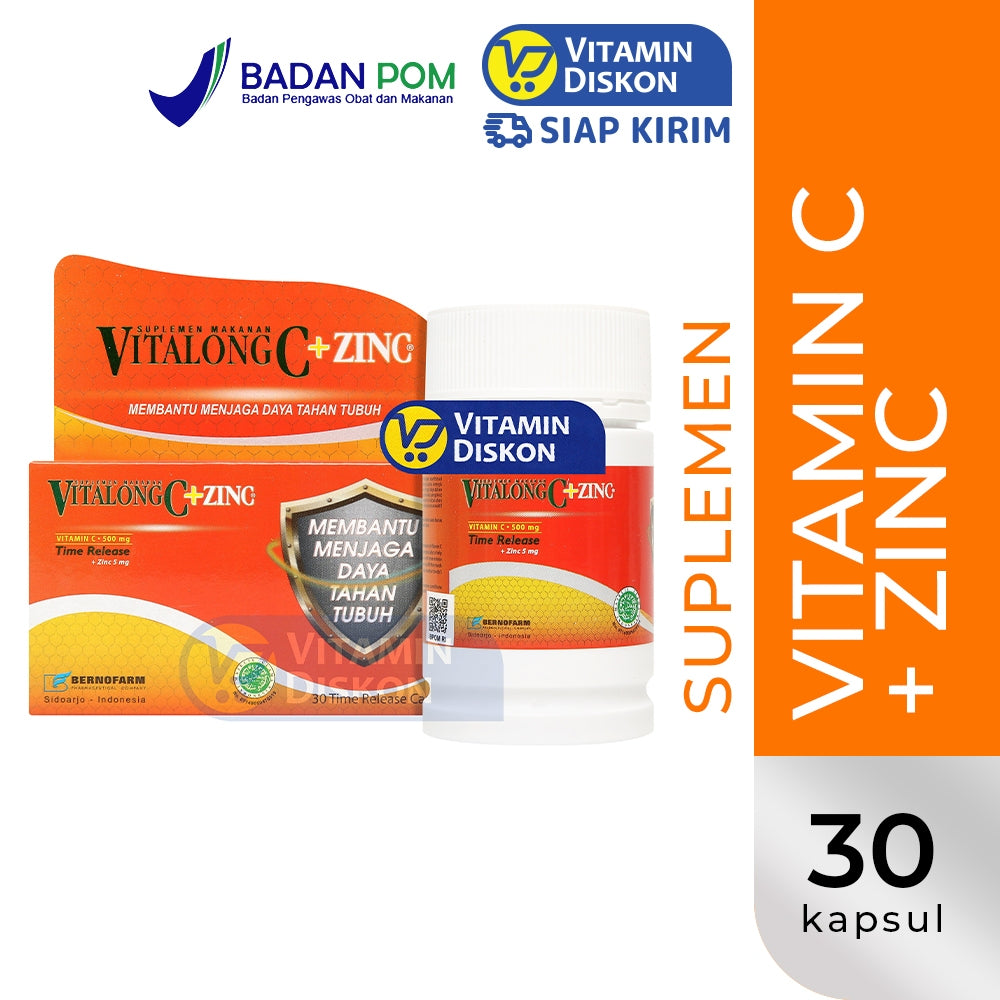 VITALONG C + ZINC - ISI 30 KAPSUL